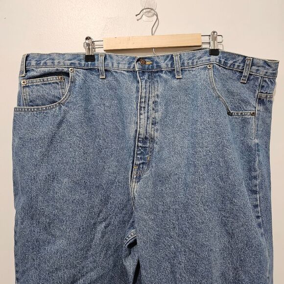 Arizona Jean Co - Jeans Relaxed Fit Straight Leg- Size 48X34 - Blue - 100%Cotton - Picture 3 of 7